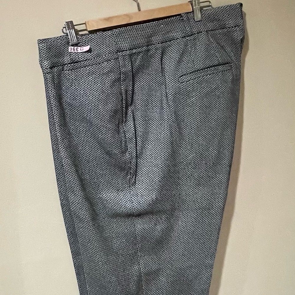 Black and White stretch trouser